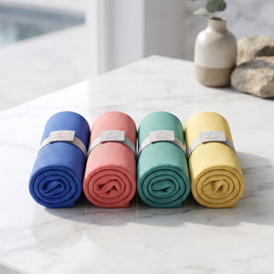 CoolWave™ 4-Pack Instant Cooling Towels – Ultra-Soft, Quick-Dry Towels for Sports, Gym, Travel & Summer Adventures thumbnail 2