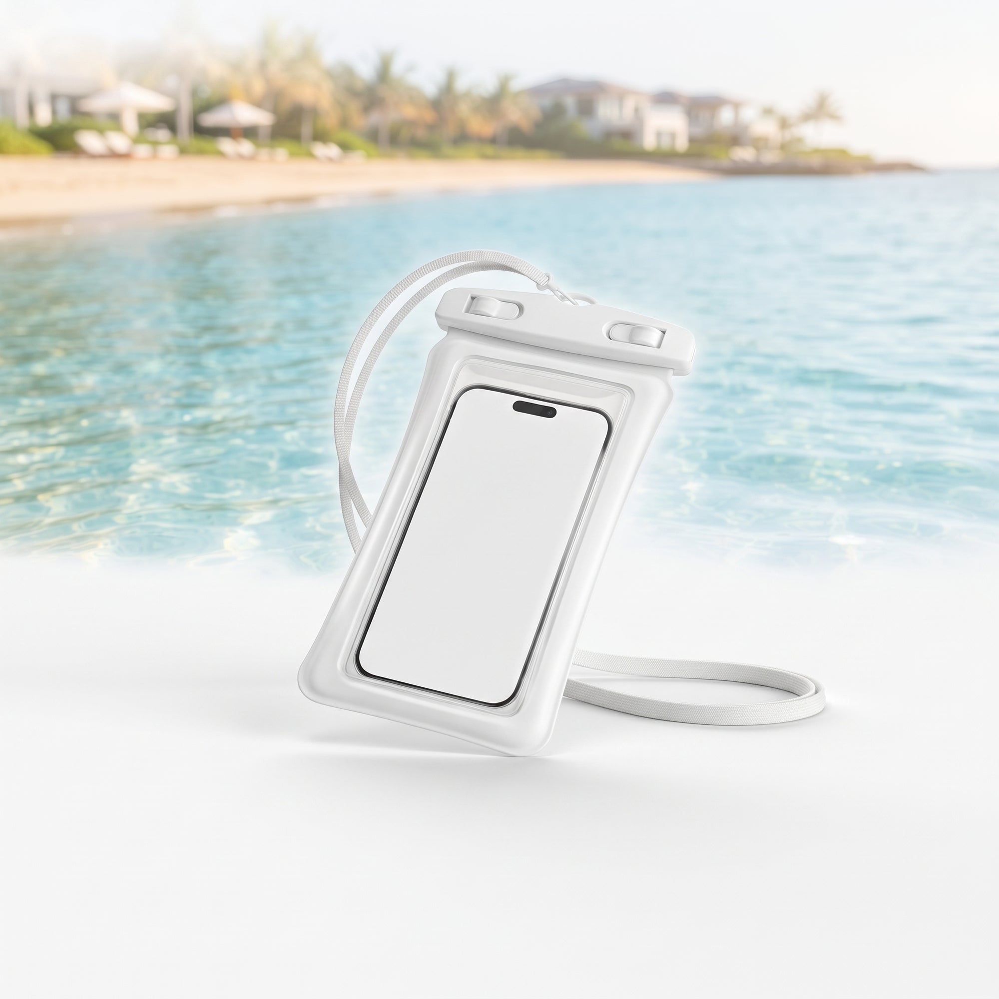 AquaShield™ Floating Waterproof Phone Pouch – Universal IPX8 Waterproof Case for Swimming, Beach, Diving & Travel