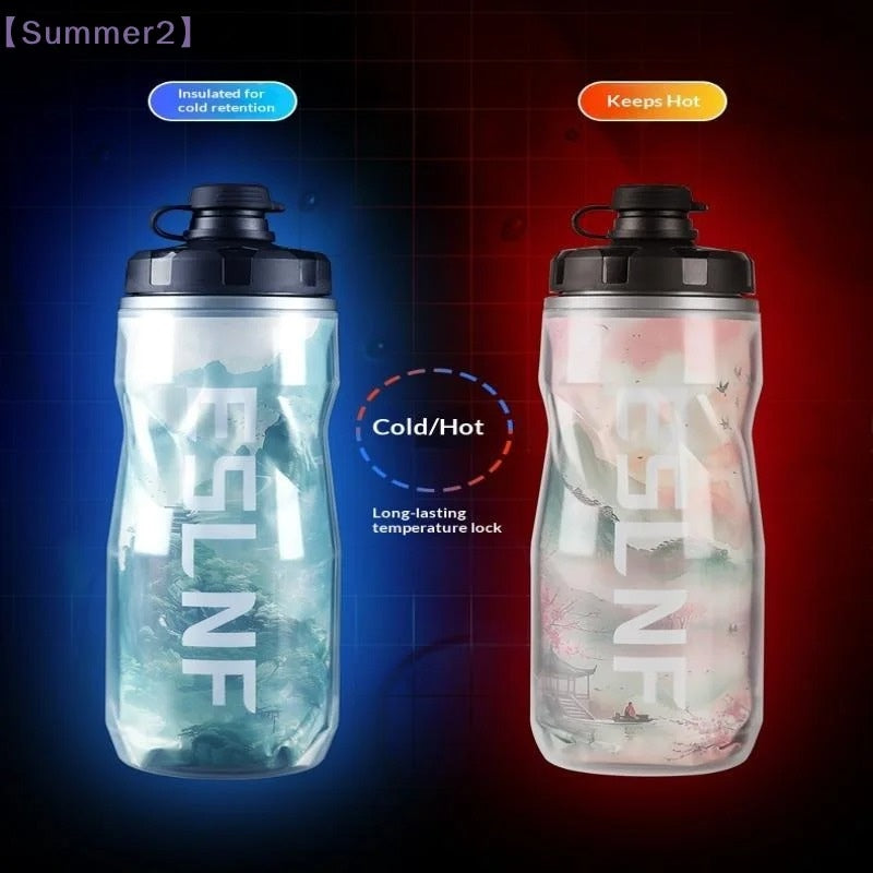 RideFlow™ 610ml Insulated Sports Water Bottle – BPA-Free Cycling Bottle for Bike, Gym & Outdoor Adventures